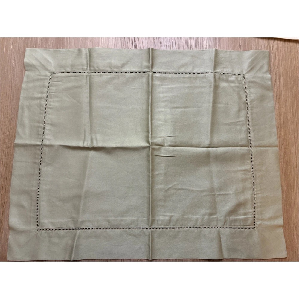 SFERRA Boudoir Pillow Sham Fiona NWOT Sage Green 12"x16"
